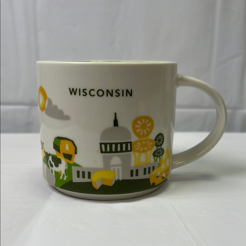 Wisconsin Starbucks You are Here Mug Coffee Cup